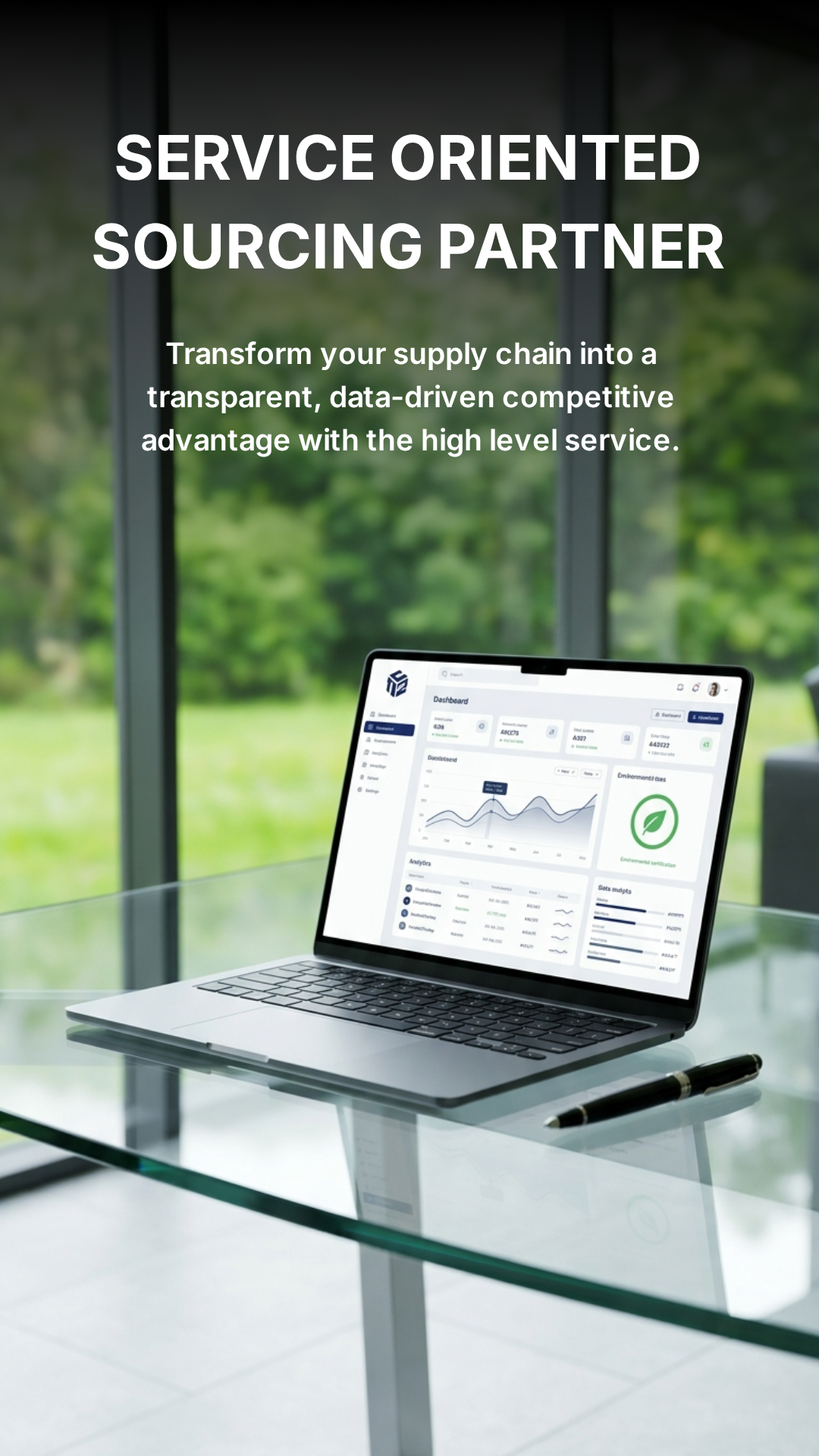 Laptop/Hizmet Ortağı	Service-oriented sourcing partner providing transparent supply chain management in Turkey.
