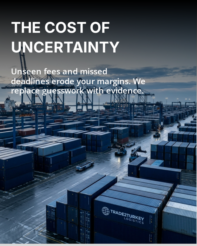 Reducing the cost of uncertainty in Turkey logistics with evidence-based supply chain management